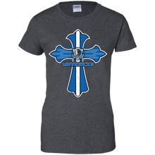 Load image into Gallery viewer, Cross Shirt For Jesus And Dallas Mavericks Fans T-Shirt For Women