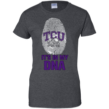 Load image into Gallery viewer, Tcu Horned Frogs Football It Is In My Dna T-Shirt For Women