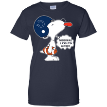 Load image into Gallery viewer, This Is For All U Indianapolis Colts Haters Snoopy T-Shirt For Women