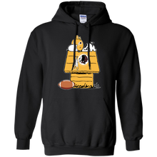 Load image into Gallery viewer, Washington Redskins Snoopy And Woodstock Waiting For Football Season Hoodie Shirt
