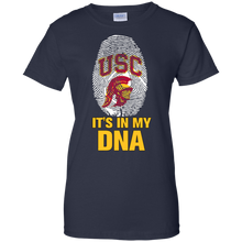 Load image into Gallery viewer, Usc Trojans Football It Is In My Dna T-Shirt For Women