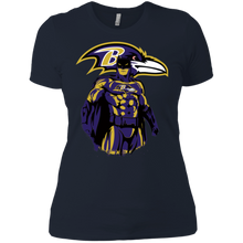 Load image into Gallery viewer, Ravens Football Batman T-Shirt For Women