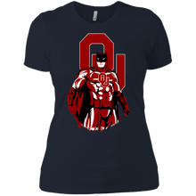 Load image into Gallery viewer, Oklahoma Football Batman T-Shirt For Women