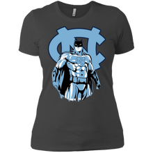 Load image into Gallery viewer, Tar Heels Football Batman T-Shirt For Women
