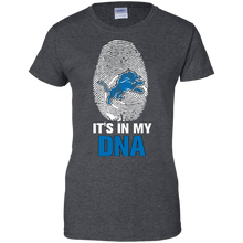 Load image into Gallery viewer, Lions Football It Is In My Dna T-Shirt For Women