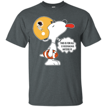 Load image into Gallery viewer, This Is For All U Washington Redskins Haters Snoopy T - Shirt For Men