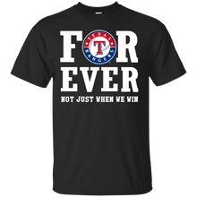 Load image into Gallery viewer, Texas Rangers For Ever Shirt For Fans T - Shirt For Men