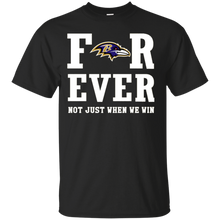 Load image into Gallery viewer, Baltimore Ravens For Ever Shirt For Fans T - Shirt For Men