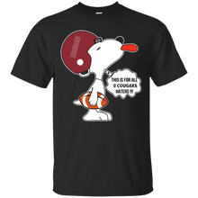 Load image into Gallery viewer, This Is For All U Washington State Cougars Haters Snoopy T - Shirt For Men