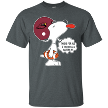 Load image into Gallery viewer, This Is For All U Arizona Cardinals Haters Snoopy T - Shirt For Men