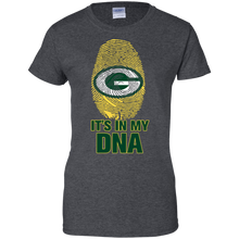 Load image into Gallery viewer, Packers Football It Is In My Dna T-Shirt For Women