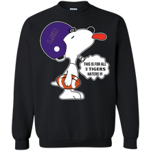 Load image into Gallery viewer, This Is For All U Lsu Tigers Haters Snoopy Sweatshirt