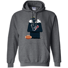 Load image into Gallery viewer, Houston Texans Snoopy And Woodstock Waiting For Football Season Hoodie Shirt