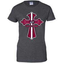 Load image into Gallery viewer, Cross Shirt For Jesus And Cleveland Cavaliers Fans T-Shirt For Women