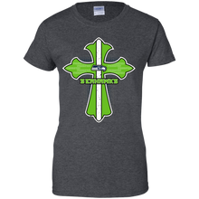 Load image into Gallery viewer, Cross Shirt For Jesus And Seattle Seahawks Fans T-Shirt For Women