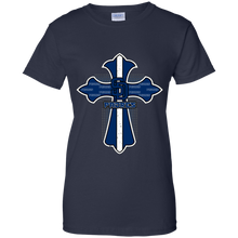 Load image into Gallery viewer, Cross Shirt For Jesus And San Diego Padres Fans T-Shirt For Women