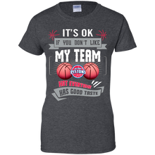 Load image into Gallery viewer, Funny Shirt For Detroit Pistons Fans T-Shirt For Women