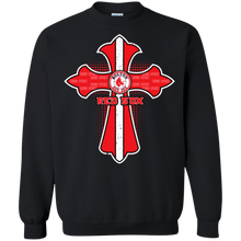 Load image into Gallery viewer, Cross Shirt For Jesus And Boston Red Sox Fans Sweatshirt