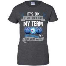 Load image into Gallery viewer, Funny Shirt For Philadelphia 76ers Fans T-Shirt For Women