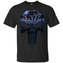 Load image into Gallery viewer, Utah Jazz Basketball The Punisher Skull T - Shirt For Men