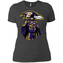 Load image into Gallery viewer, Ravens Football Batman T-Shirt For Women