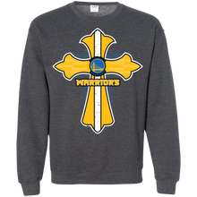 Load image into Gallery viewer, Cross Shirt For Jesus And Golden State Warriors Fans Sweatshirt
