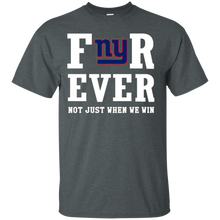 Load image into Gallery viewer, New York Giants For Ever Shirt For Fans T - Shirt For Men