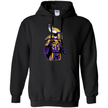 Load image into Gallery viewer, Vikings Football Batman Hoodie Shirt