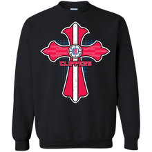 Load image into Gallery viewer, Cross Shirt For Jesus And La Clippers Fans Sweatshirt
