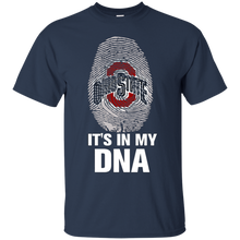 Load image into Gallery viewer, Ohio State Buckeyes Football It Is In My Dna T - Shirt For Men