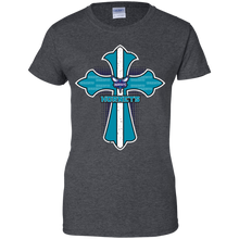 Load image into Gallery viewer, Cross Shirt For Jesus And Charlotte Hornets Fans T-Shirt For Women