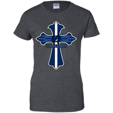 Load image into Gallery viewer, Cross Shirt For Jesus And Tampa Bay Lightning Fans T-Shirt For Women