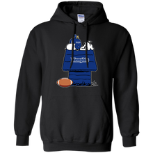 Load image into Gallery viewer, Memphis Tigers Snoopy And Woodstock Waiting For Football Season Hoodie Shirt