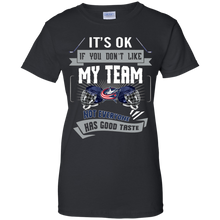 Load image into Gallery viewer, Funny Shirt For Columbus Blue Jackets Fans T-Shirt For Women