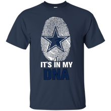 Load image into Gallery viewer, Cowboys Football It Is In My Dna T - Shirt For Men