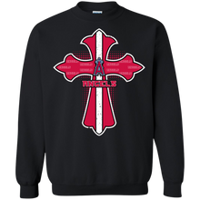Load image into Gallery viewer, Cross Shirt For Jesus And Los Angeles Angels Fans Sweatshirt