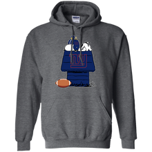 Load image into Gallery viewer, New York Giants Snoopy And Woodstock Waiting For Football Season Hoodie Shirt