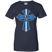 Load image into Gallery viewer, Cross Shirt For Jesus And Dallas Mavericks Fans T-Shirt For Women
