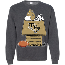 Load image into Gallery viewer, Ucf Knights Snoopy And Woodstock Waiting For Football Season Sweatshirt