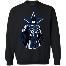 Load image into Gallery viewer, Cowboys Football Batman Sweatshirt