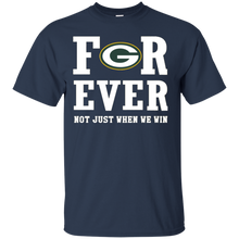 Load image into Gallery viewer, Green Bay Packers For Ever Shirt For Fans T - Shirt For Men