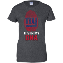 Load image into Gallery viewer, Gaints Football It Is In My Dna T-Shirt For Women