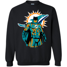 Load image into Gallery viewer, Dolphins Bat Football Batman Sweatshirt