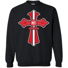 Load image into Gallery viewer, Cross Shirt For Jesus And Atlanta Hawks Fans Sweatshirt