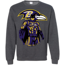 Load image into Gallery viewer, Ravens Football Batman Sweatshirt