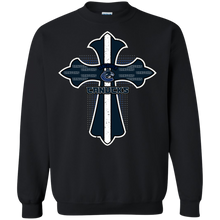 Load image into Gallery viewer, Cross Shirt For Jesus And Vancouver Canucks Fans Sweatshirt