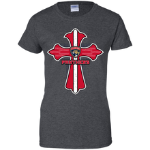 Load image into Gallery viewer, Cross Shirt For Jesus And Florida Panthers Fans T-Shirt For Women