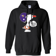 Load image into Gallery viewer, This Is For All U Minnesota Vikings Haters Snoopy Hoodie Shirt