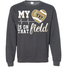 Load image into Gallery viewer, UCF Knights Football My Heart is on that Field Sweatshirt