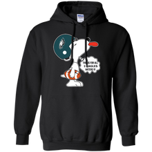 Load image into Gallery viewer, This Is For All U Philadelphia Eagles Haters Snoopy Hoodie Shirt